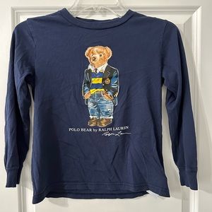 Polo Ralph Lauren Long Sleeve Polo Bear Tee